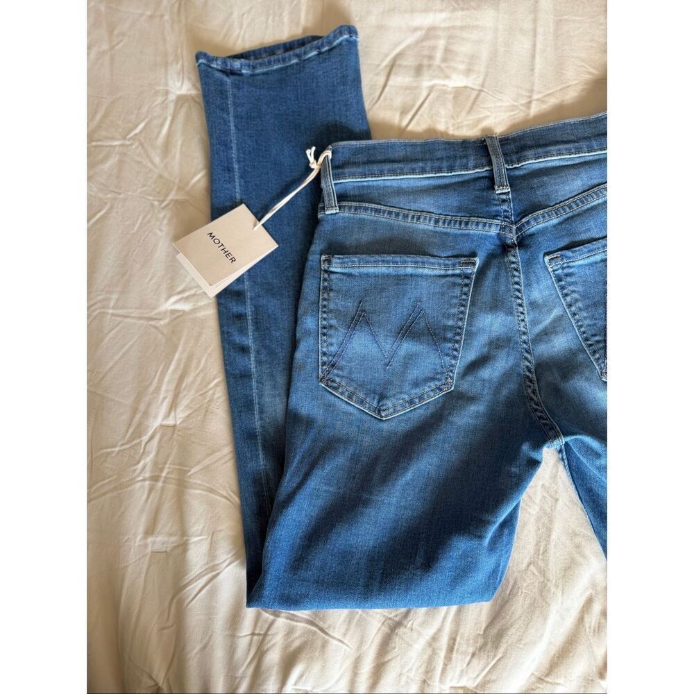 NWT Mother Denim Mid Rise Rider Ankle Jeans - Picture 4 of 10